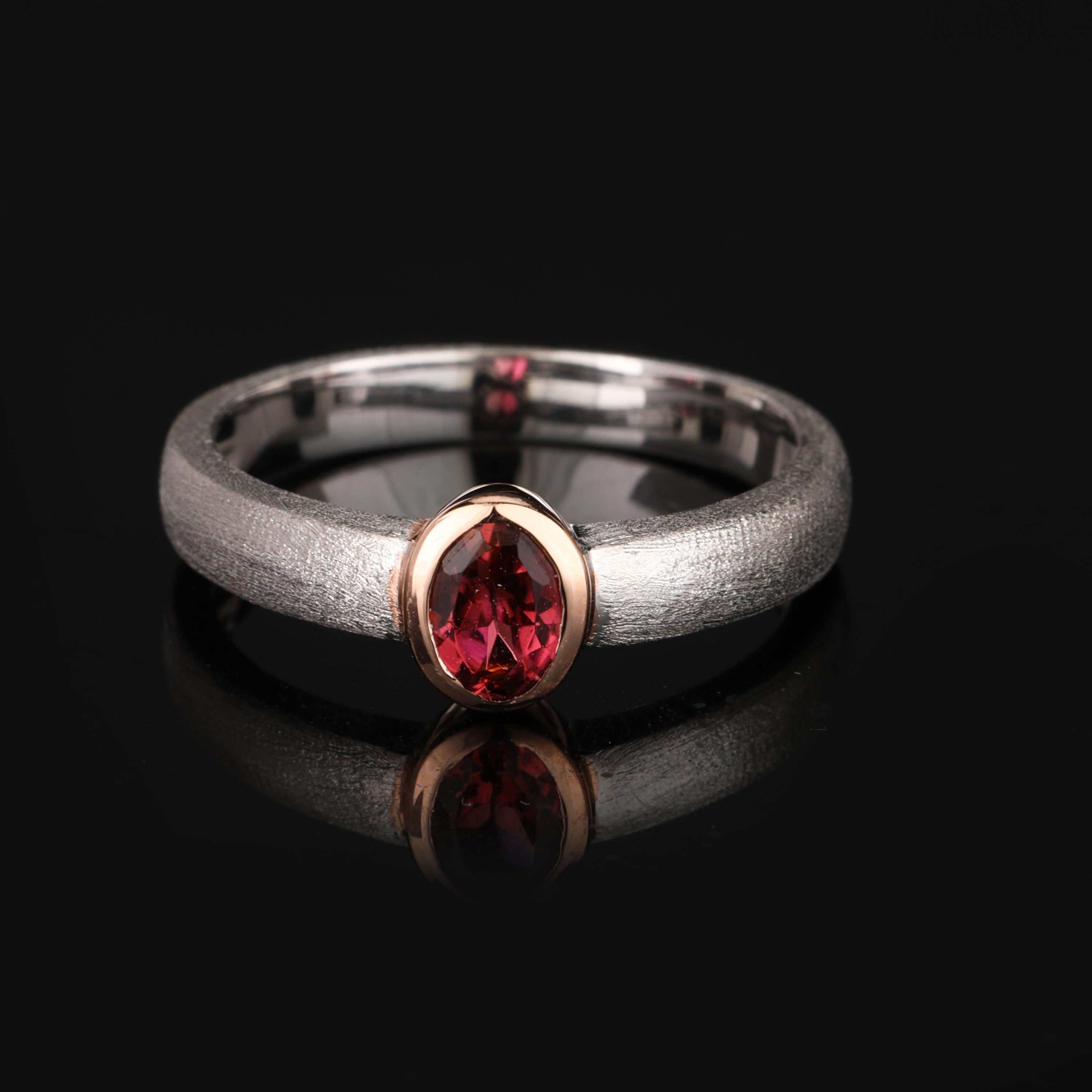 Pink Tourmaline Oval Ring 925 Sterling Silver Rhodium & Rose Gold Fine Jewelry Gift for Her
Pink Tourmaline Oval Ring 925 Sterling Silver Rhodium & Rose Gold Fine Jewelry Gift for Her