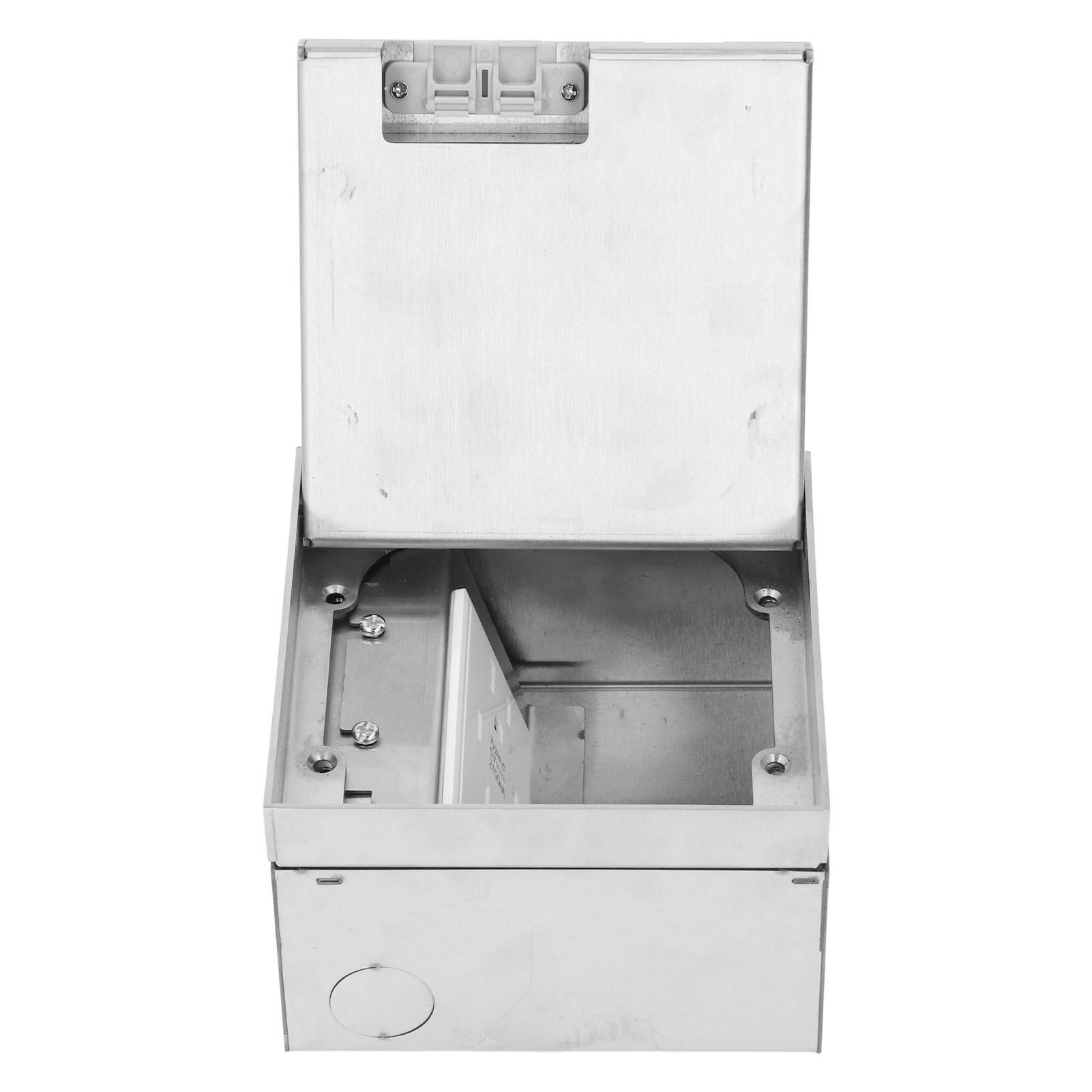 Floor Power Socket 2 AC Outlets 2 Type C Ports Stainless Steel PC Waterproof Recessed Floor Outlet
Floor Power Socket 2 AC Outlets 2 Type C Ports Stainless Steel PC Waterproof Recessed Floor Outlet