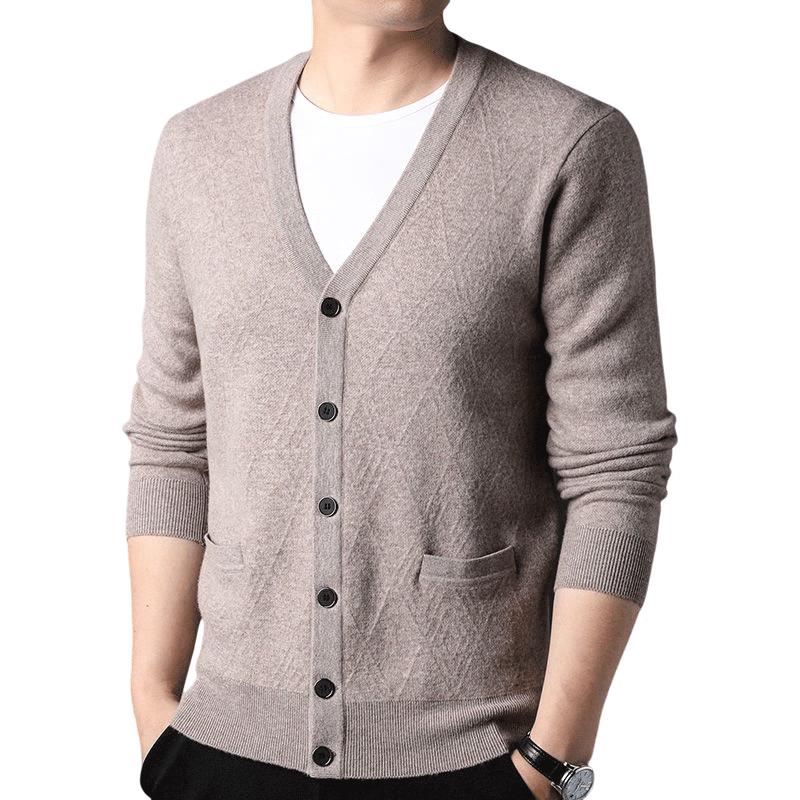 ROMON Men s 100% Pure Wool V-Neck Cardigan Sweater XL
ROMON Men s 100% Pure Wool V-Neck Cardigan Sweater XL
