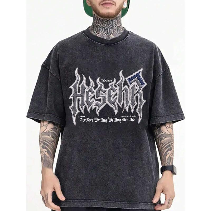 Men s 100% Cotton Oversized Vintage Washed T-Shirt - HESCHR Logo & Streetwear Tee,Soft Breathable Loose Fit Short Sleeve Crew Neck,Casual Daily Wear S чёрный
Men s 100% Cotton Oversized Vintage Washed T-Shirt - HESCHR Logo & Streetwear Tee,Soft Breathable Loose Fit Short Sleeve Crew Neck,Casual Daily Wear S чёрный