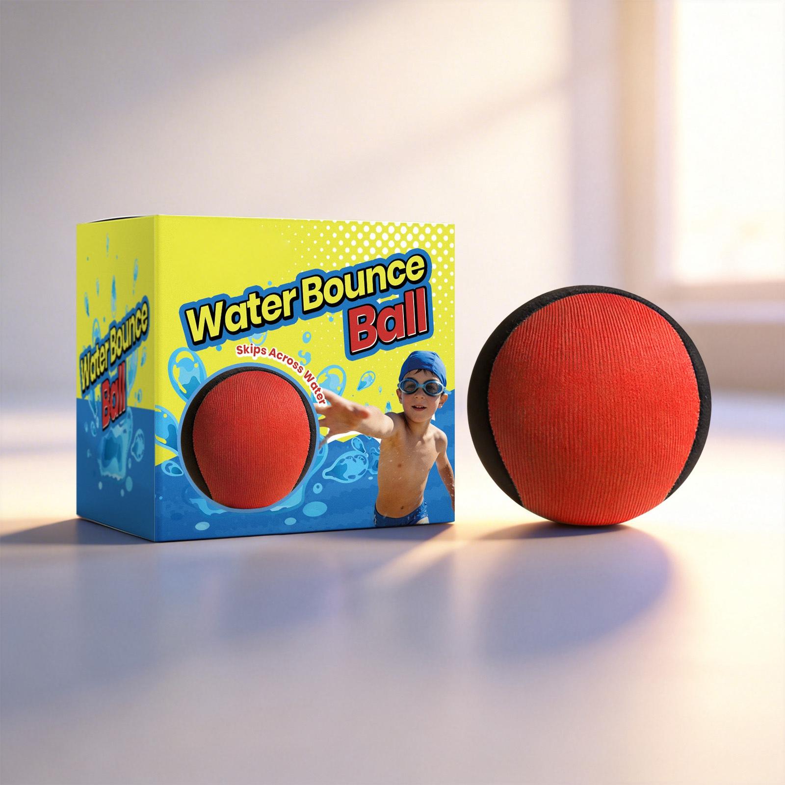 Water Bounce Ball for Pool and Outdoor Use Soft Durable Material Designed to Skip Across Water Surface for Recreational Activities красный
Water Bounce Ball for Pool and Outdoor Use Soft Durable Material Designed to Skip Across Water Surface for Recreational Activities красный