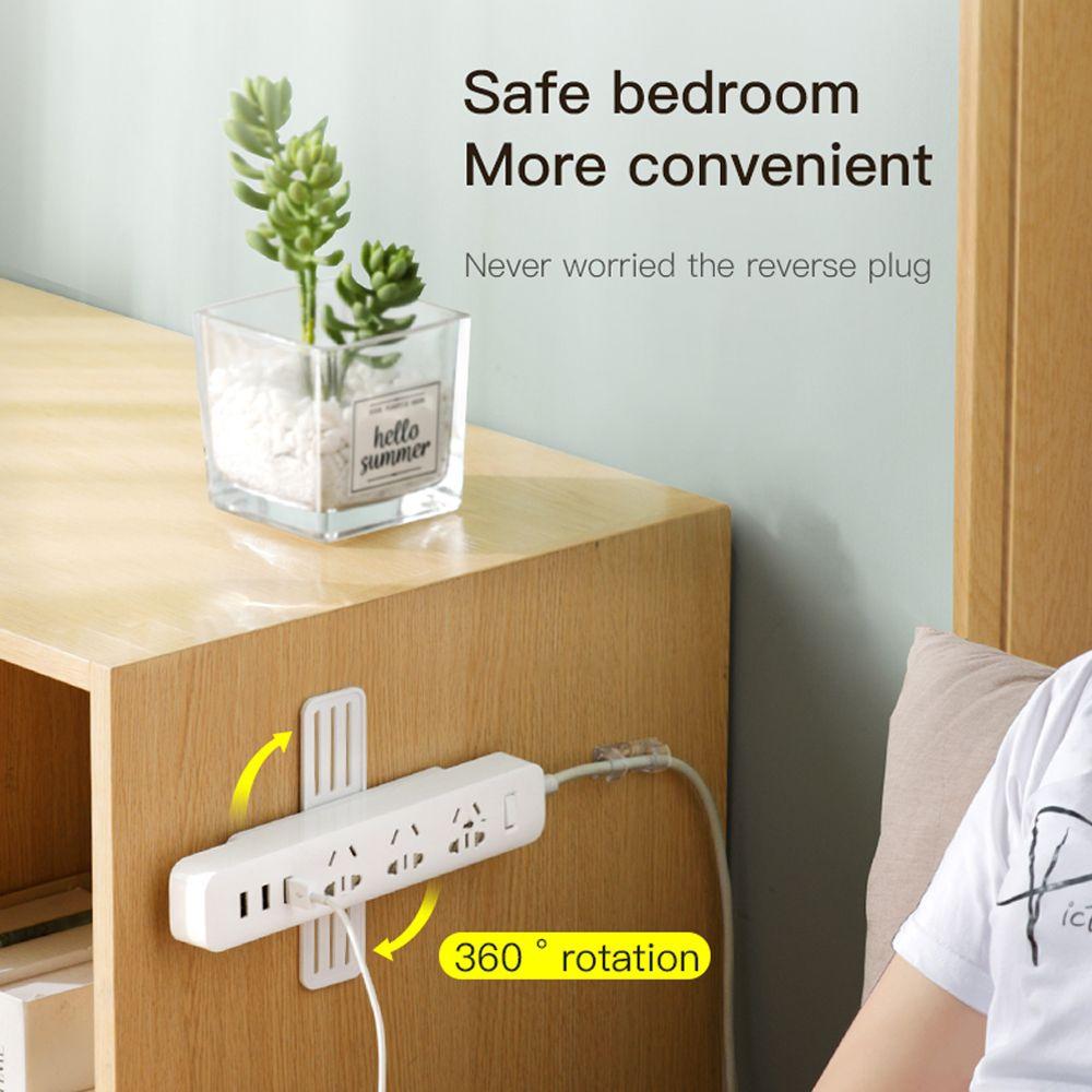 Wall-Mounted Sticker Punch-free Plug Fixer Home Self-Adhesive Socket Fixer Seamless Power Strip Holder Power Strip Holders New
Wall-Mounted Sticker Punch-free Plug Fixer Home Self-Adhesive Socket Fixer Seamless Power Strip Holder Power Strip Holders New