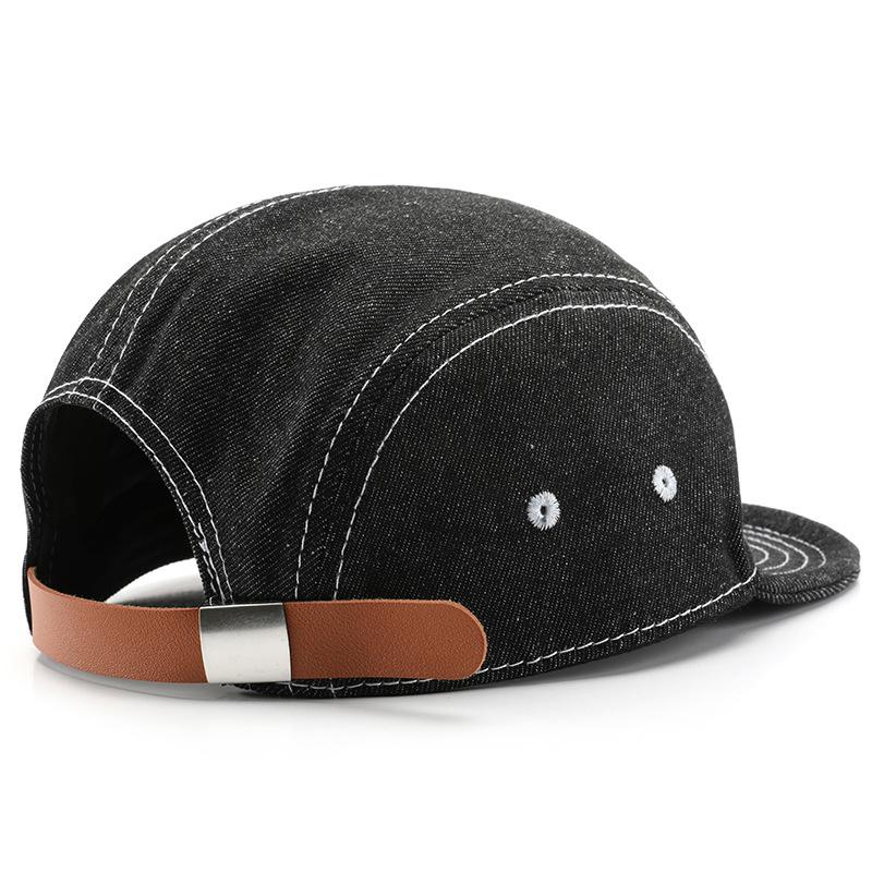 Spring and Autumn solid color light board short brim washed denim baseball cap outdoor street personality cap чорний
Spring and Autumn solid color light board short brim washed denim baseball cap outdoor street personality cap чорний