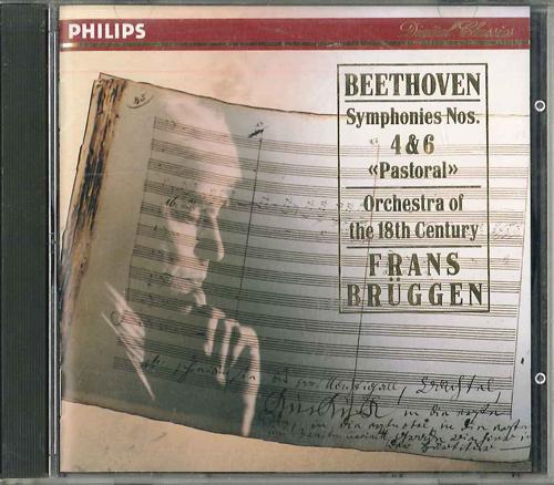 CD FRANS BRUGGEN - Beethoven Symphonies Nos.4 & 6 PHCP194 PHILIPS Japan Classical Used
CD FRANS BRUGGEN - Beethoven Symphonies Nos.4 & 6 PHCP194 PHILIPS Japan Classical Used