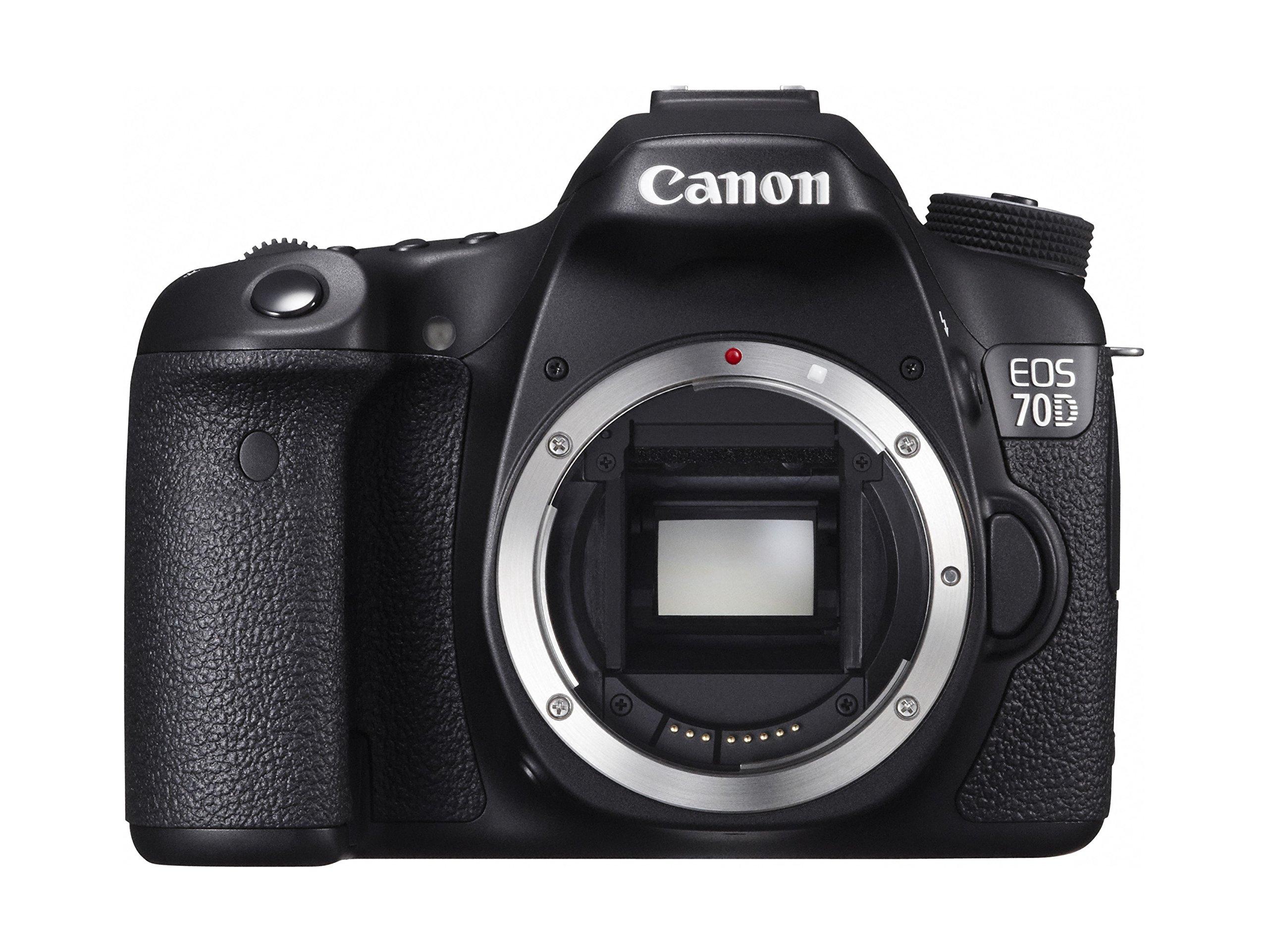 Цифровий дзеркальний фотоапарат Canon EOS70D корпус чорний EOS70D однолінзовий чорний
Цифровий дзеркальний фотоапарат Canon EOS70D корпус чорний EOS70D однолінзовий чорний