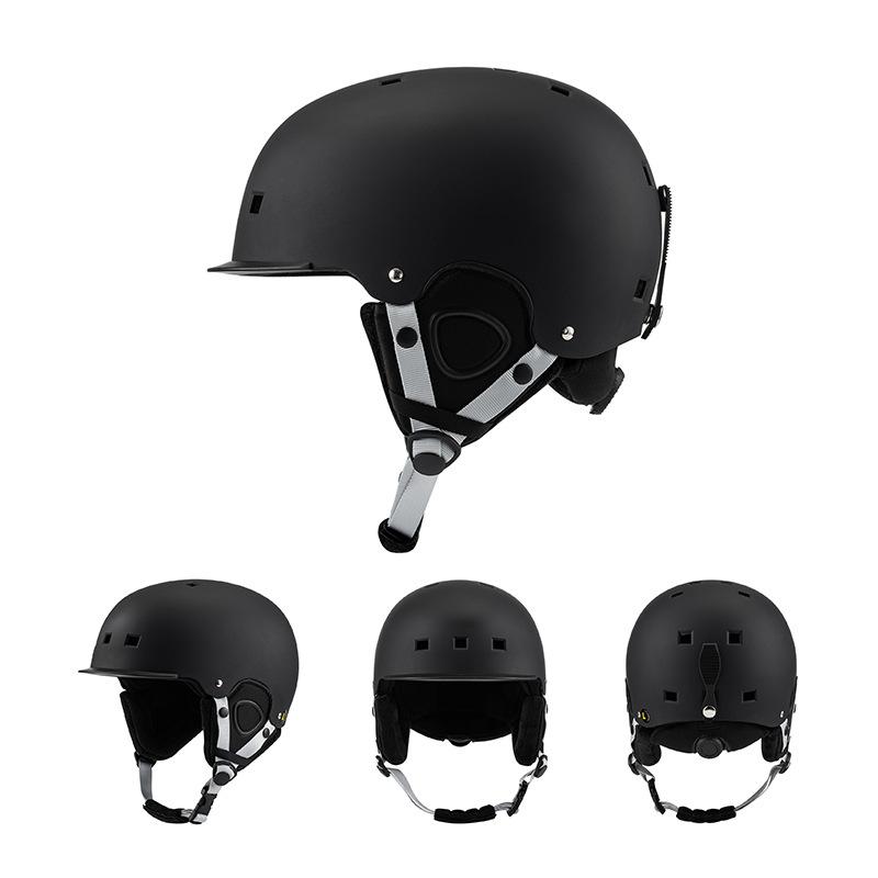 New Ski Helmet With Small Brim For Warmth Comfort And Breathability. Safety Helmet For Single And Double Board Sports Skiing Sites
New Ski Helmet With Small Brim For Warmth Comfort And Breathability. Safety Helmet For Single And Double Board Sports Skiing Sites