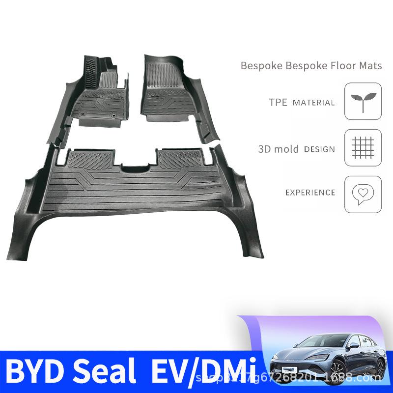 BYD Seal EV DMI TPE Floor Mats with Full Coverage & Door Sill Protection Single-layer upgrade
BYD Seal EV DMI TPE Floor Mats with Full Coverage & Door Sill Protection Single-layer upgrade