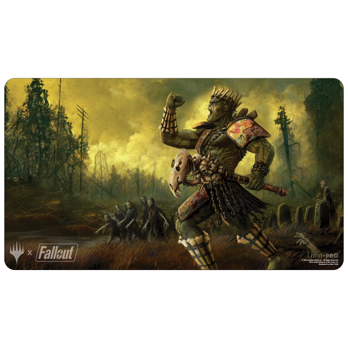Ultra PRO Fallout Playmat Grave Giant для The Gathering Limited Edition Коллекционные предметы Торговля Настольные игровые принадлежности Аксессуары Принадлежности - - -
Ultra PRO Fallout Playmat Grave Giant для The Gathering Limited Edition Коллекционные предметы Торговля Настольные игровые принадлежности Аксессуары Принадлежности - - -