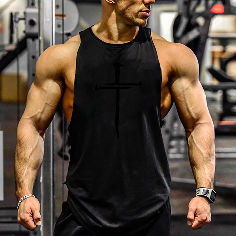 Muscleguys Personalized Cross Printed Bodybuilding Tank Tops Men Gym Clothing Cotton Workout Fitness Sleeveless Shirt Running Stringer Vest M чёрный
Muscleguys Personalized Cross Printed Bodybuilding Tank Tops Men Gym Clothing Cotton Workout Fitness Sleeveless Shirt Running Stringer Vest M чёрный