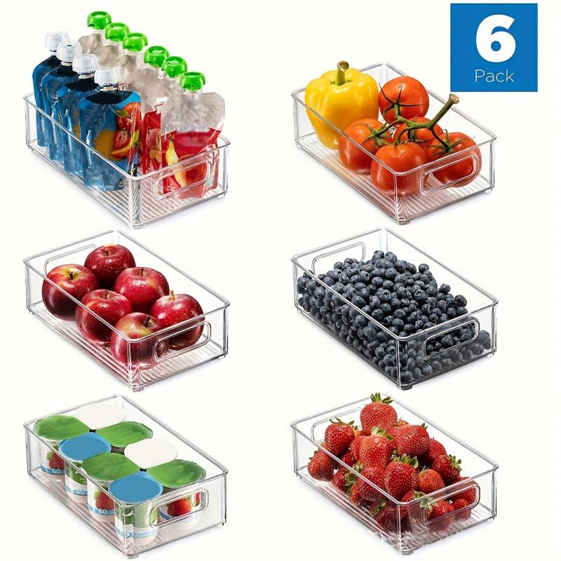 6 Pcs 1 Set, Refrigerator Food Clear Organizer, Bathroom, Bedroom, Kitchen, Home Furnishings
6 Pcs 1 Set, Refrigerator Food Clear Organizer, Bathroom, Bedroom, Kitchen, Home Furnishings