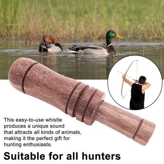 1/2Pcs Outdoor Duck Call Whistle Portable Lightweight Hunting Wooden Realistic Sound Turkey Locator Crow Bird Animal Caller Attracting Whistle 1pc
1/2Pcs Outdoor Duck Call Whistle Portable Lightweight Hunting Wooden Realistic Sound Turkey Locator Crow Bird Animal Caller Attracting Whistle 1pc