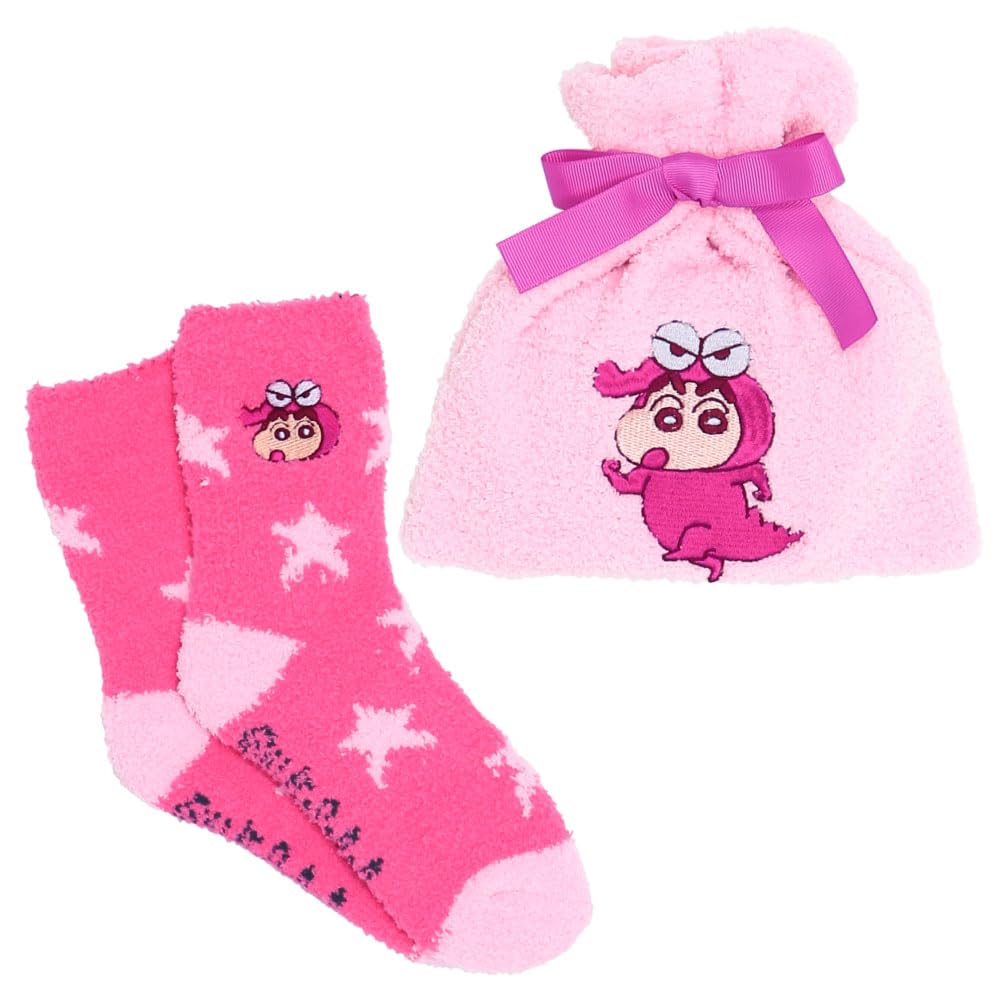 Носки Small Planet Crayon Fluffy в сумке на шнурке Waniyama 095927 Зимний подарок Shin-chan Женские Shin-chan
Носки Small Planet Crayon Fluffy в сумке на шнурке Waniyama 095927 Зимний подарок Shin-chan Женские Shin-chan