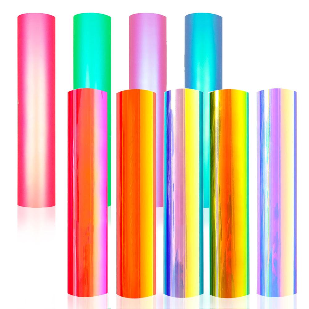 9pcs 12 x10 Bundle Iridescent Gradient Adhesive Craft Vinyl for Home Mugs Porcelains Christmas Cards Gift Decoration for Cut 30cm x 25cm
9pcs 12 x10 Bundle Iridescent Gradient Adhesive Craft Vinyl for Home Mugs Porcelains Christmas Cards Gift Decoration for Cut 30cm x 25cm