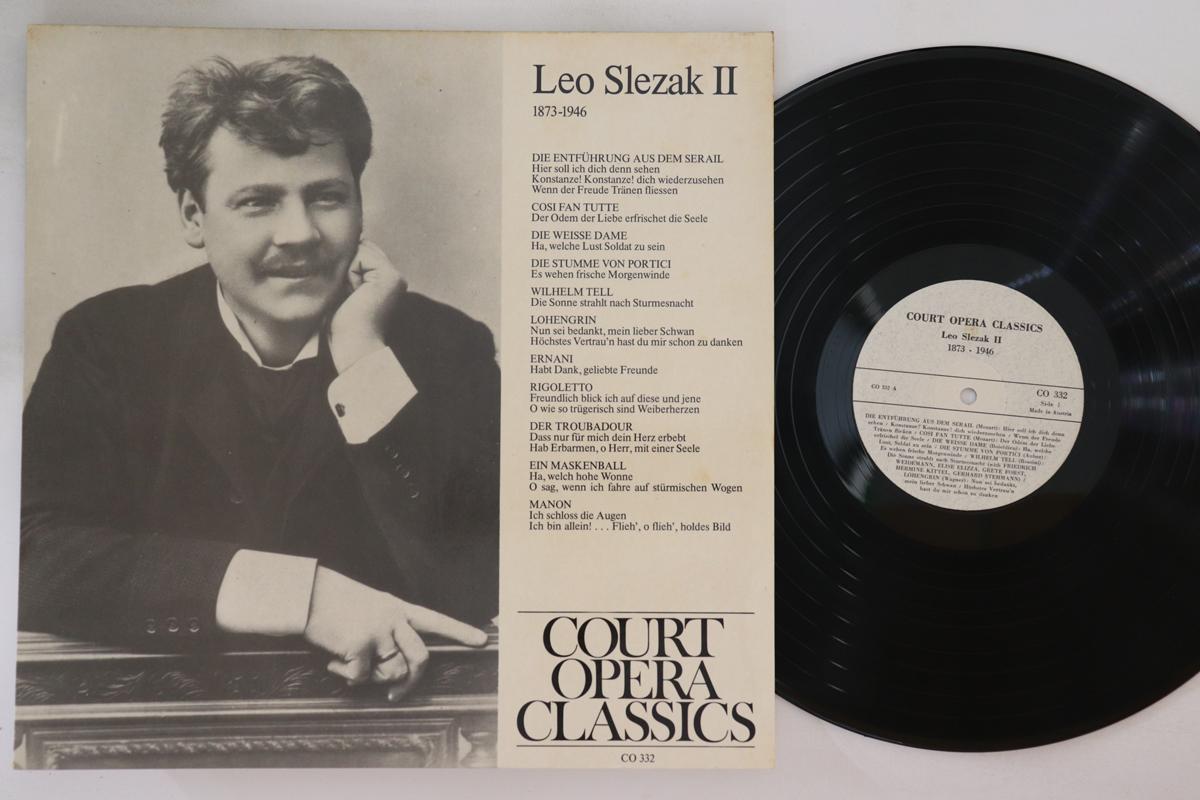 LP Record LEO SLEZAK - Leo SlezakII Margarethe (Gounod) D CO332 COURTOPERACLASS Austria Classical Used
LP Record LEO SLEZAK - Leo SlezakII Margarethe (Gounod) D CO332 COURTOPERACLASS Austria Classical Used
