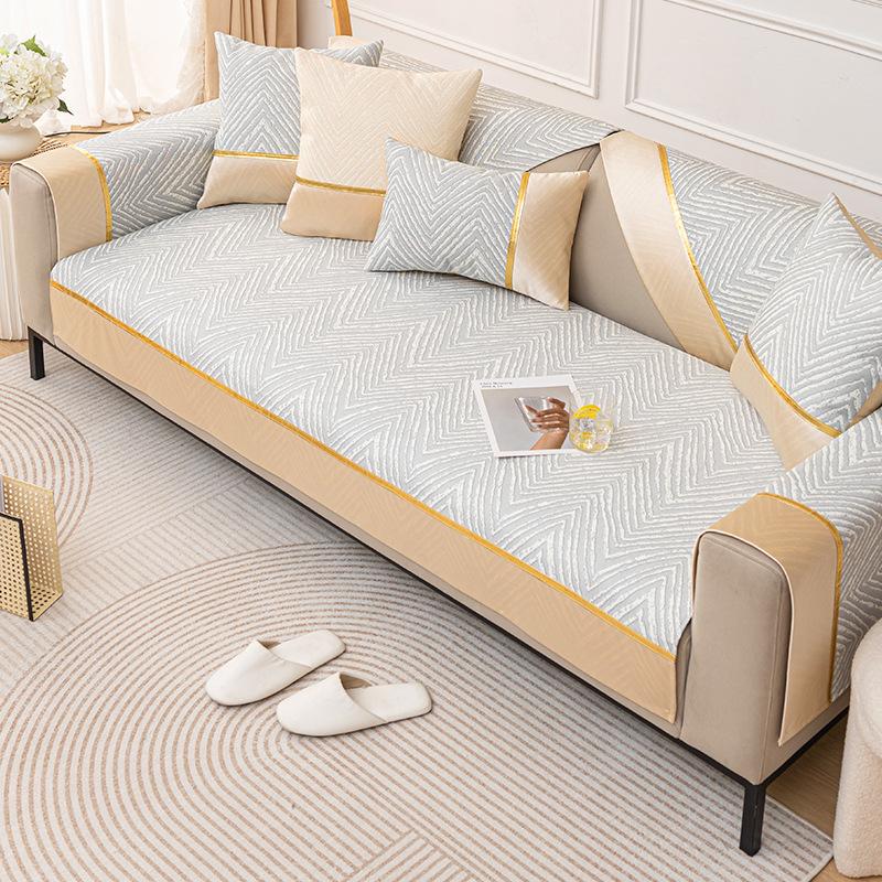 Nordic Simple Ice Silk Sofa Cushion Leather Four-Season Universal Non-Slip Sofa Cover High-Grade Seat Cushion Backrest Towel Cover Cloth 70*70cm
Nordic Simple Ice Silk Sofa Cushion Leather Four-Season Universal Non-Slip Sofa Cover High-Grade Seat Cushion Backrest Towel Cover Cloth 70*70cm