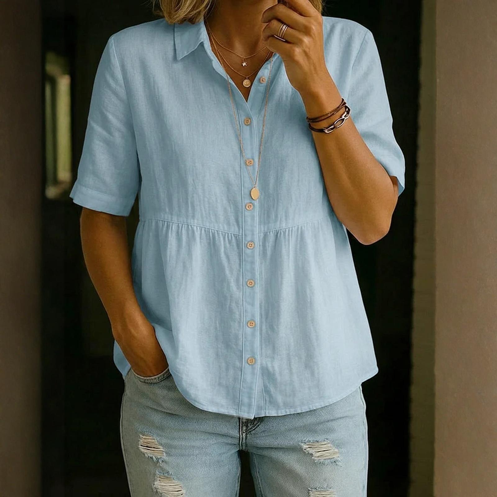 Women s Blouse Fashionable and Casual T-shirt Top XL
Women s Blouse Fashionable and Casual T-shirt Top XL