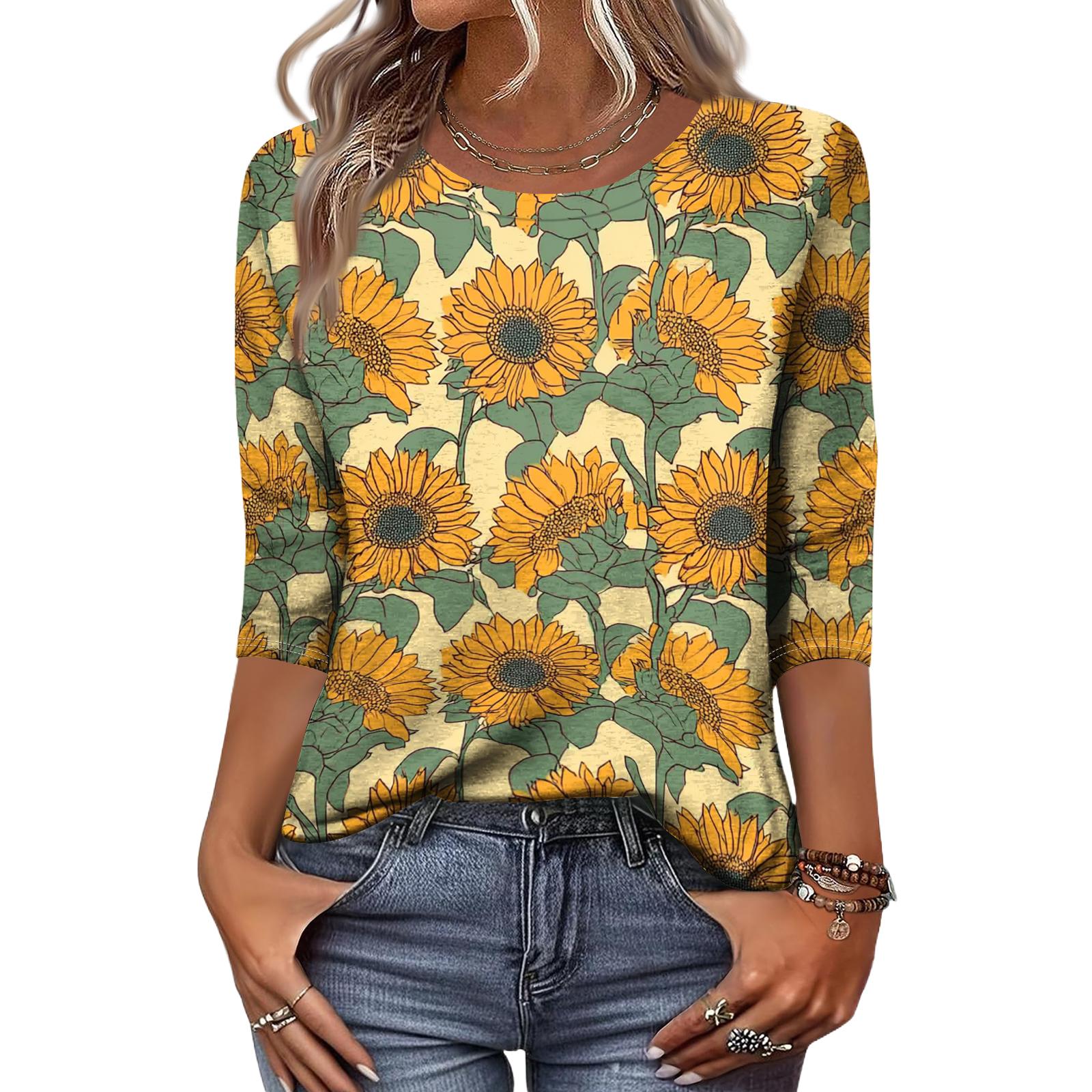 Long Sleeve Shirts for Women Floral Print Womens Long Sleeve Tops Casual Long Sleeve Tops for Women Loose Fit Womens Long Sleeve T Shirts M
Long Sleeve Shirts for Women Floral Print Womens Long Sleeve Tops Casual Long Sleeve Tops for Women Loose Fit Womens Long Sleeve T Shirts M