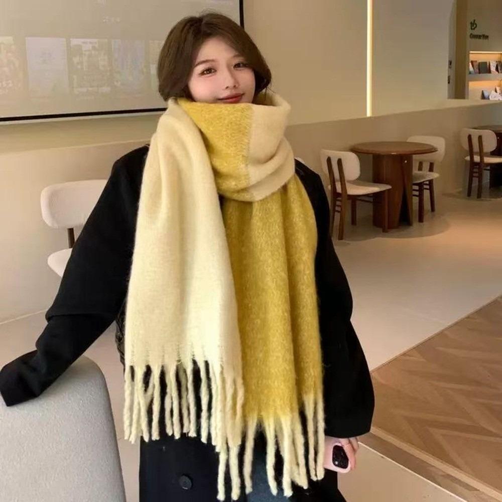 New Warm Scarf Soft Mohair Long Tassel Scarves Windproof Coldproof Scarves Bib Gift
New Warm Scarf Soft Mohair Long Tassel Scarves Windproof Coldproof Scarves Bib Gift