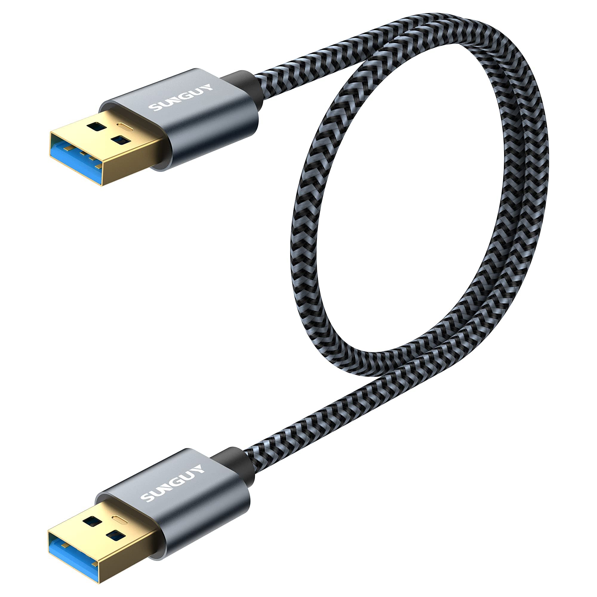 USB-кабель SUNGUY Тип A - Тип A, высокоскоростная передача данных 5 Гбит/с, короткий позолоченный разъем, USB-кабель с нейлоновой оплеткой высокой прочности, оба
USB-кабель SUNGUY Тип A - Тип A, высокоскоростная передача данных 5 Гбит/с, короткий позолоченный разъем, USB-кабель с нейлоновой оплеткой высокой прочности, оба