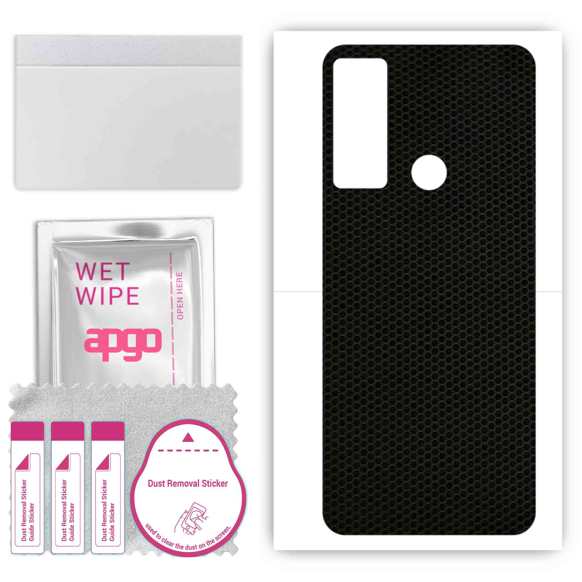 apgo Protective Skin Sticker for the back compatible with TCL 20 R 5G, Wrap Film, Foil, Vinyl - Pattern Matrix
apgo Protective Skin Sticker for the back compatible with TCL 20 R 5G, Wrap Film, Foil, Vinyl - Pattern Matrix