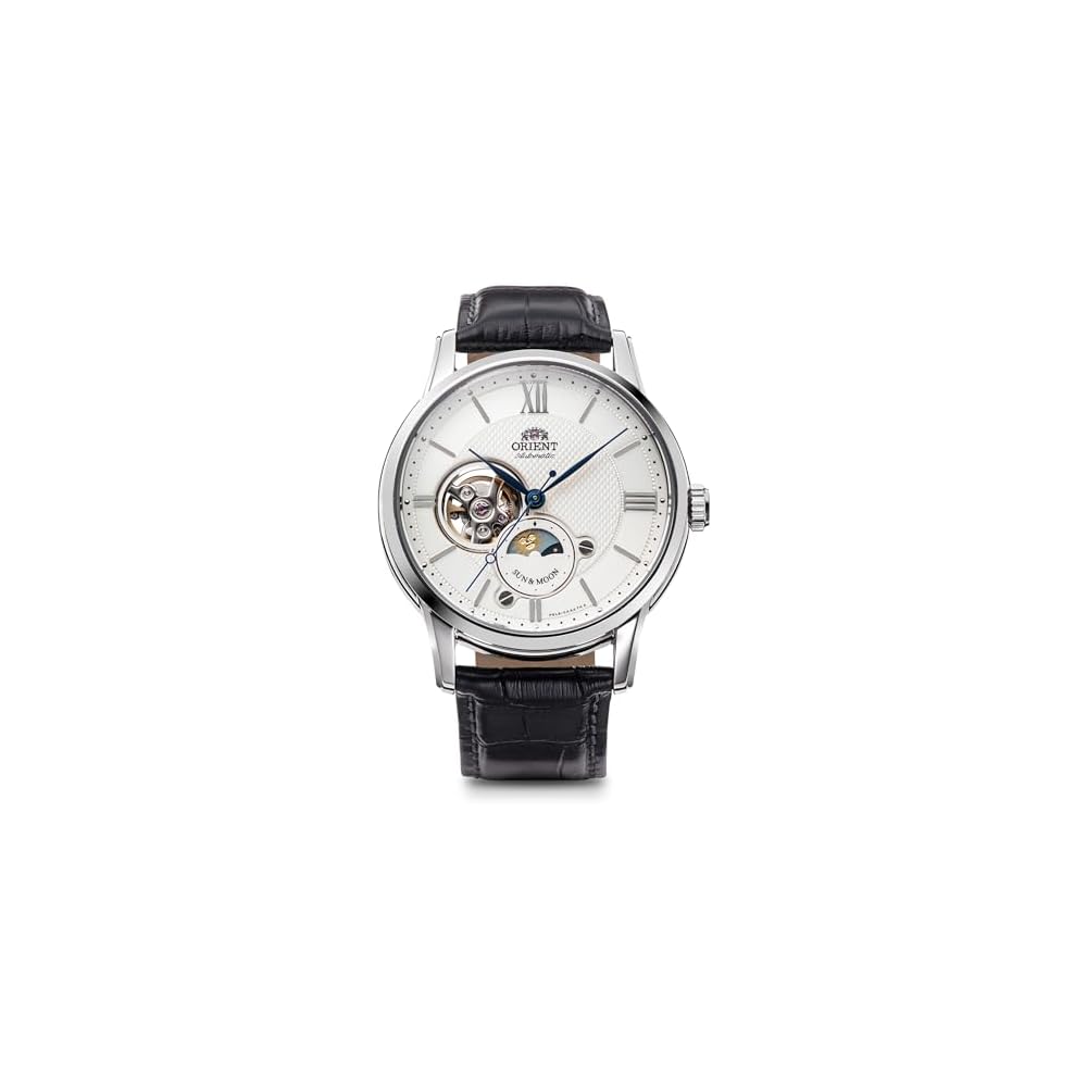 Автоматичний годинник Orient SUN & MOON, Механічний, з гарантією японського виробника, Класичний, RN-AS0003S, Чоловічий, Білий, Сріблястий
Автоматичний годинник Orient SUN & MOON, Механічний, з гарантією японського виробника, Класичний, RN-AS0003S, Чоловічий, Білий, Сріблястий