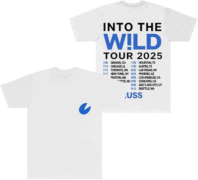 Russ Wild Tour 2025 Merch TShirts Crewneck Short Sleeve Cosplay Women Unisex Fashion Streetwear Tee S
Russ Wild Tour 2025 Merch TShirts Crewneck Short Sleeve Cosplay Women Unisex Fashion Streetwear Tee S