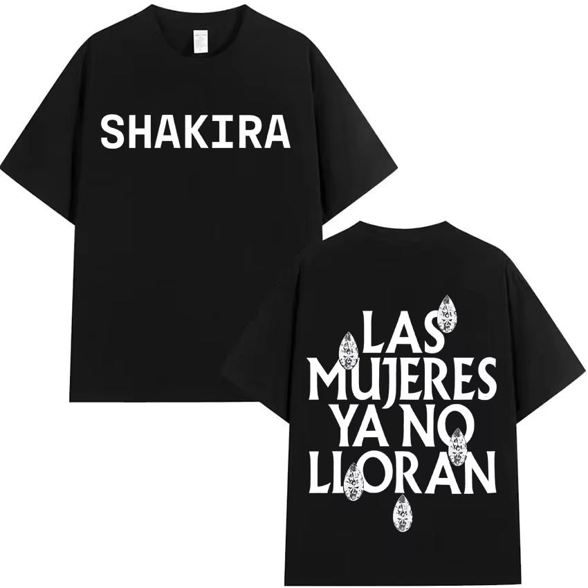 Singer Shakira Las Mujeres Ya No Lloran Graphics Casual Tshrit Fashion Short Sleeve Tshrits Aesthetic 2026 Spring summer new Top S
Singer Shakira Las Mujeres Ya No Lloran Graphics Casual Tshrit Fashion Short Sleeve Tshrits Aesthetic 2026 Spring summer new Top S
