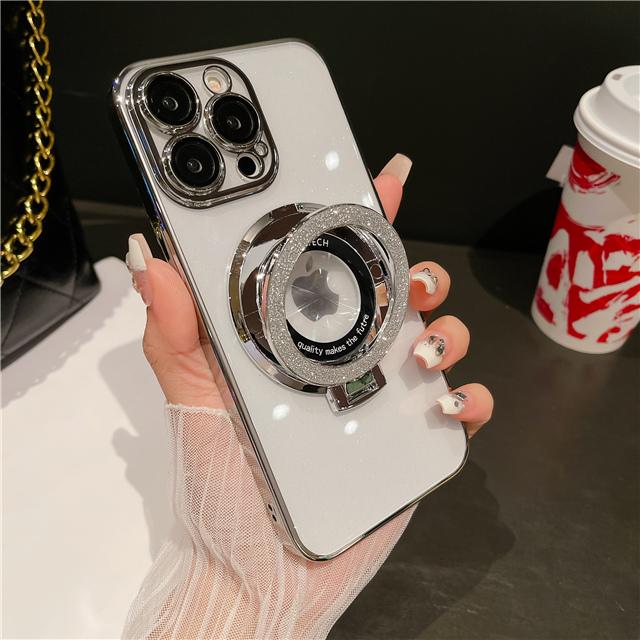 For iPhone 15 16 Pro Max Highend Luxury Quality Magsafe Magnetic Stand Plating PC Flash Phone Case For iPhone 12 13 14Plus Lens Protective Cover For iPhone 15 Plus
For iPhone 15 16 Pro Max Highend Luxury Quality Magsafe Magnetic Stand Plating PC Flash Phone Case For iPhone 12 13 14Plus Lens Protective Cover For iPhone 15 Plus