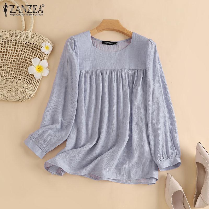 ZANZEA Женская блузка Летние повседневные рубашки с квадратным вырезом и длинными рукавами
ZANZEA Женская блузка Летние повседневные рубашки с квадратным вырезом и длинными рукавами