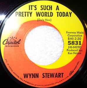7inch Record WYNN STEWART - It s Such A Pretty World Today 5831 Capitol Records 1967 US Folk Used
7inch Record WYNN STEWART - It s Such A Pretty World Today 5831 Capitol Records 1967 US Folk Used