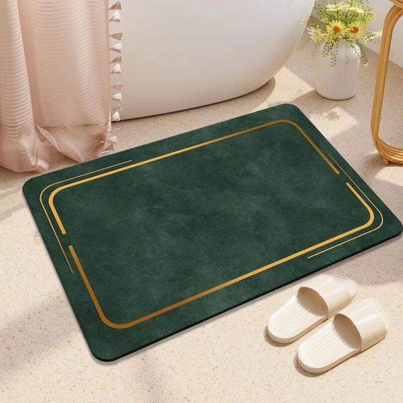 Jijifeng Bathroom Floor Mat Bathroom Dirt-resistant Bathroom Anti-slip Mat Diatom Mud Floor Mat Water Absorption Mat Foot Mat 40 * 60cm
Jijifeng Bathroom Floor Mat Bathroom Dirt-resistant Bathroom Anti-slip Mat Diatom Mud Floor Mat Water Absorption Mat Foot Mat 40 * 60cm