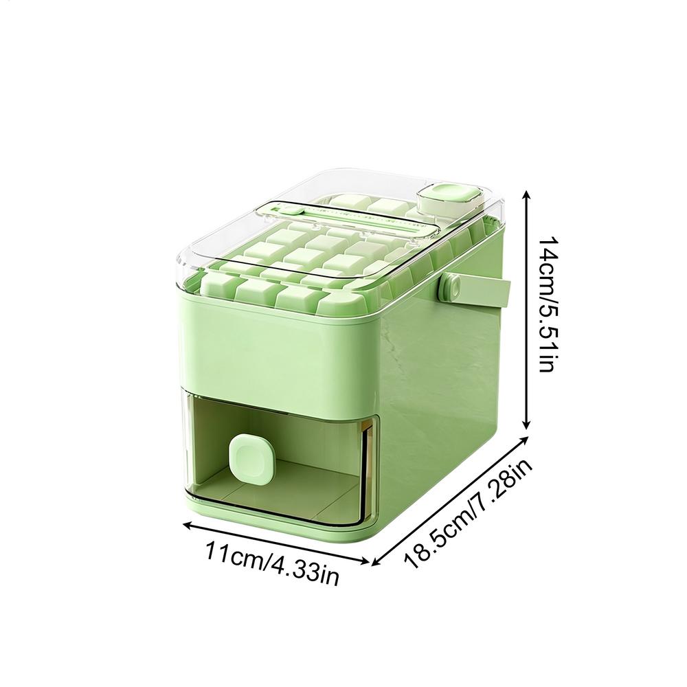 Ice Maker Tray 56-Cavity Reusable Double-Layer With Press Lid Ice Tray With Box For Whiskey Bourbon Chilling Cocktails Coffee зелёный
Ice Maker Tray 56-Cavity Reusable Double-Layer With Press Lid Ice Tray With Box For Whiskey Bourbon Chilling Cocktails Coffee зелёный