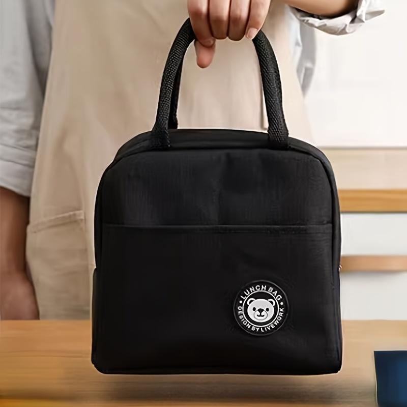 1pc of a Handheld Insulated Lunch Bag Suitable for Students And Office Employees,Ideal for Camping Meals And As a Lunch Box чёрный
1pc of a Handheld Insulated Lunch Bag Suitable for Students And Office Employees,Ideal for Camping Meals And As a Lunch Box чёрный