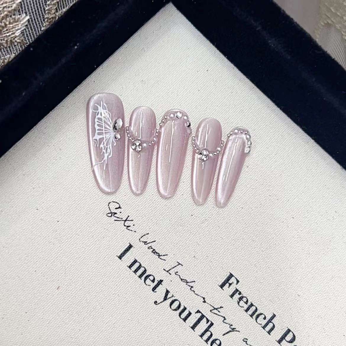 Pure Handmade Phototherapy Wearer Lavender Finished Product Reusable Nail Art Patch large L
Pure Handmade Phototherapy Wearer Lavender Finished Product Reusable Nail Art Patch large L