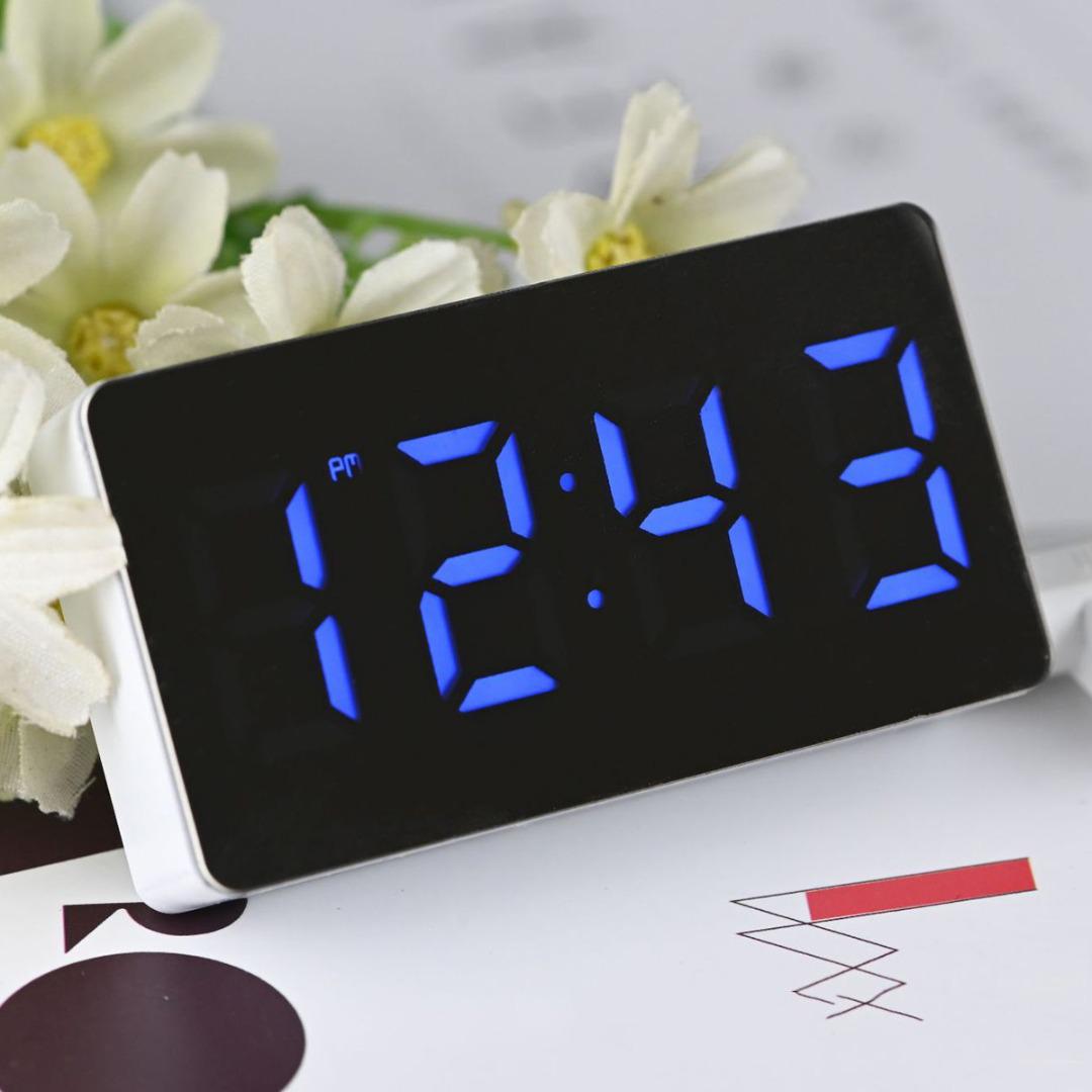 PDTO Dual USB LCD Цифровые светодиодные часы Большое зеркало с повтором Будильник Время Ночной режим
PDTO Dual USB LCD Цифровые светодиодные часы Большое зеркало с повтором Будильник Время Ночной режим