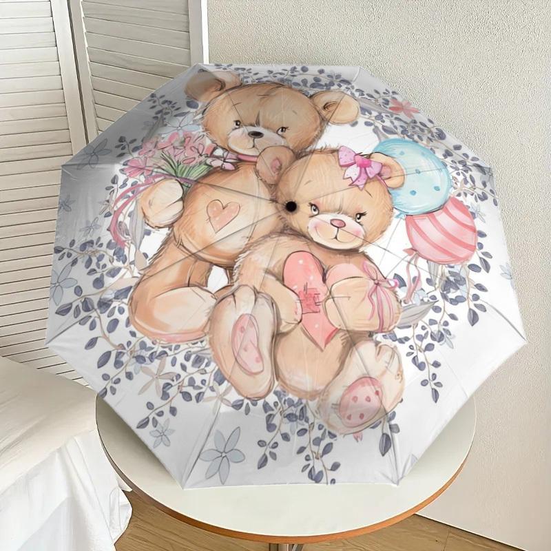 1pc Teddy Bears with Balloons and Flowers Umbrella with Plastic Handle,Suitable for All Seasons Home Travel Outdoor UmbrellaDD096
1pc Teddy Bears with Balloons and Flowers Umbrella with Plastic Handle,Suitable for All Seasons Home Travel Outdoor UmbrellaDD096