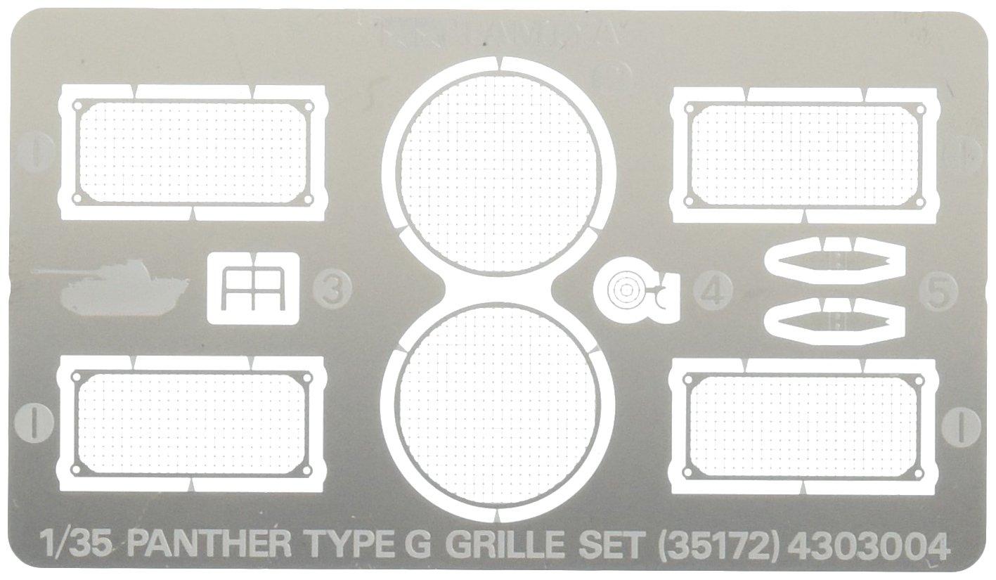 Tamiya Military Miniature Series German Army Panther G Type Etched Grill Set Plastic Model Parts 35172 1/35 No.172
Tamiya Military Miniature Series German Army Panther G Type Etched Grill Set Plastic Model Parts 35172 1/35 No.172