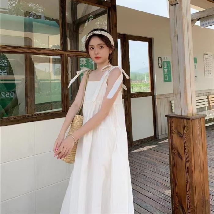 First love white suspender dress women s summer new design sense niche gentle wind milk sweet long skirt XL білий
First love white suspender dress women s summer new design sense niche gentle wind milk sweet long skirt XL білий