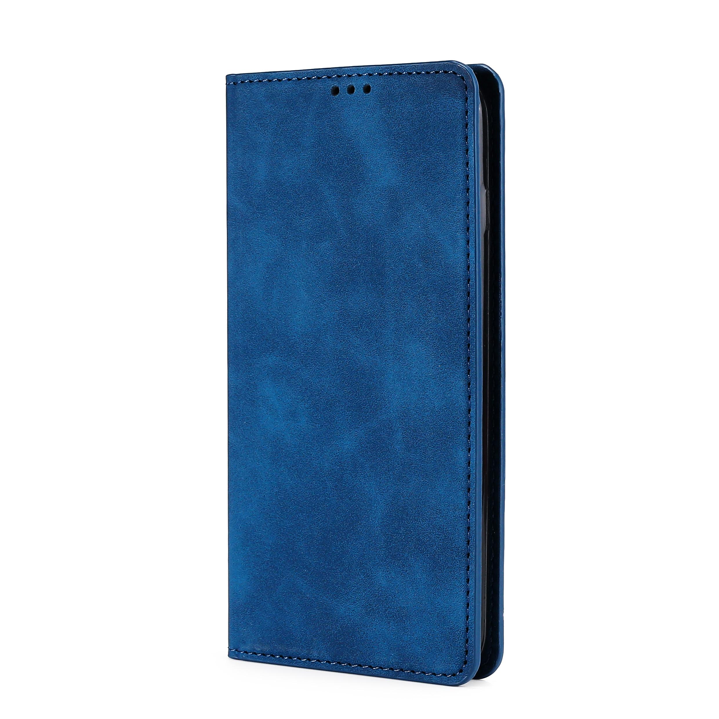 Skin-touch Feeling Shockproof Mobile Phone Cover PU Leather Stand Phone Case Flip Card Holder Protective Shell for Google Pixel 6a Blue
Skin-touch Feeling Shockproof Mobile Phone Cover PU Leather Stand Phone Case Flip Card Holder Protective Shell for Google Pixel 6a Blue