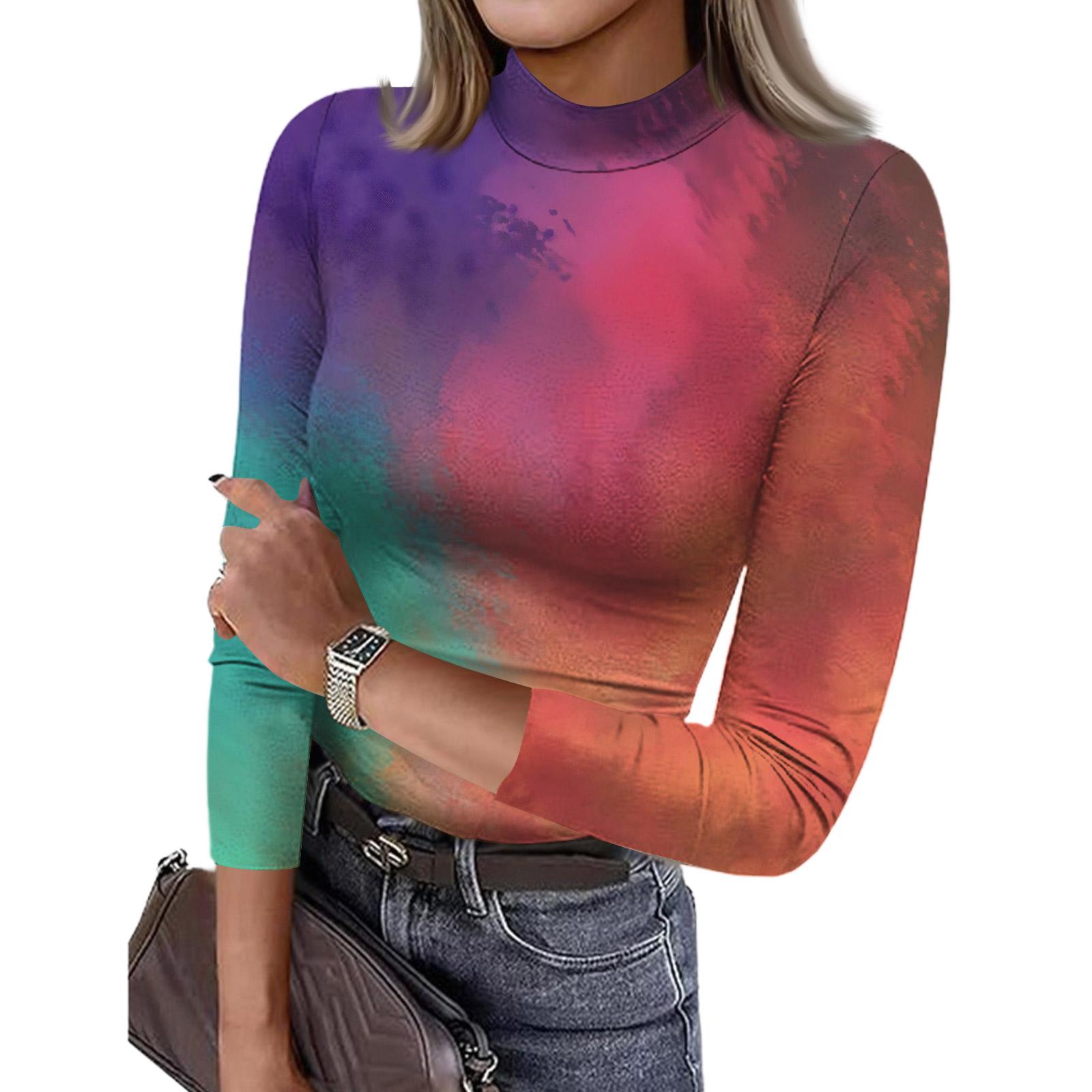 Women s Slim Bottom T,shirt Fashion Casual Printing Round Neck Pullover 3/4 Sleeve Top L
Women s Slim Bottom T,shirt Fashion Casual Printing Round Neck Pullover 3/4 Sleeve Top L