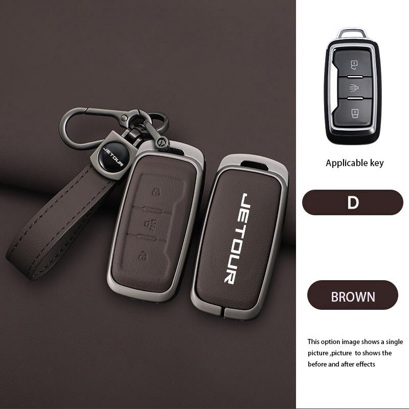 Zinc Alloy Leather Car Remote Key Case Cover Holder Fob Protector Shell for Chery Jetour X70 X70S X70M X90 Cowin X3 X5 K60
Zinc Alloy Leather Car Remote Key Case Cover Holder Fob Protector Shell for Chery Jetour X70 X70S X70M X90 Cowin X3 X5 K60