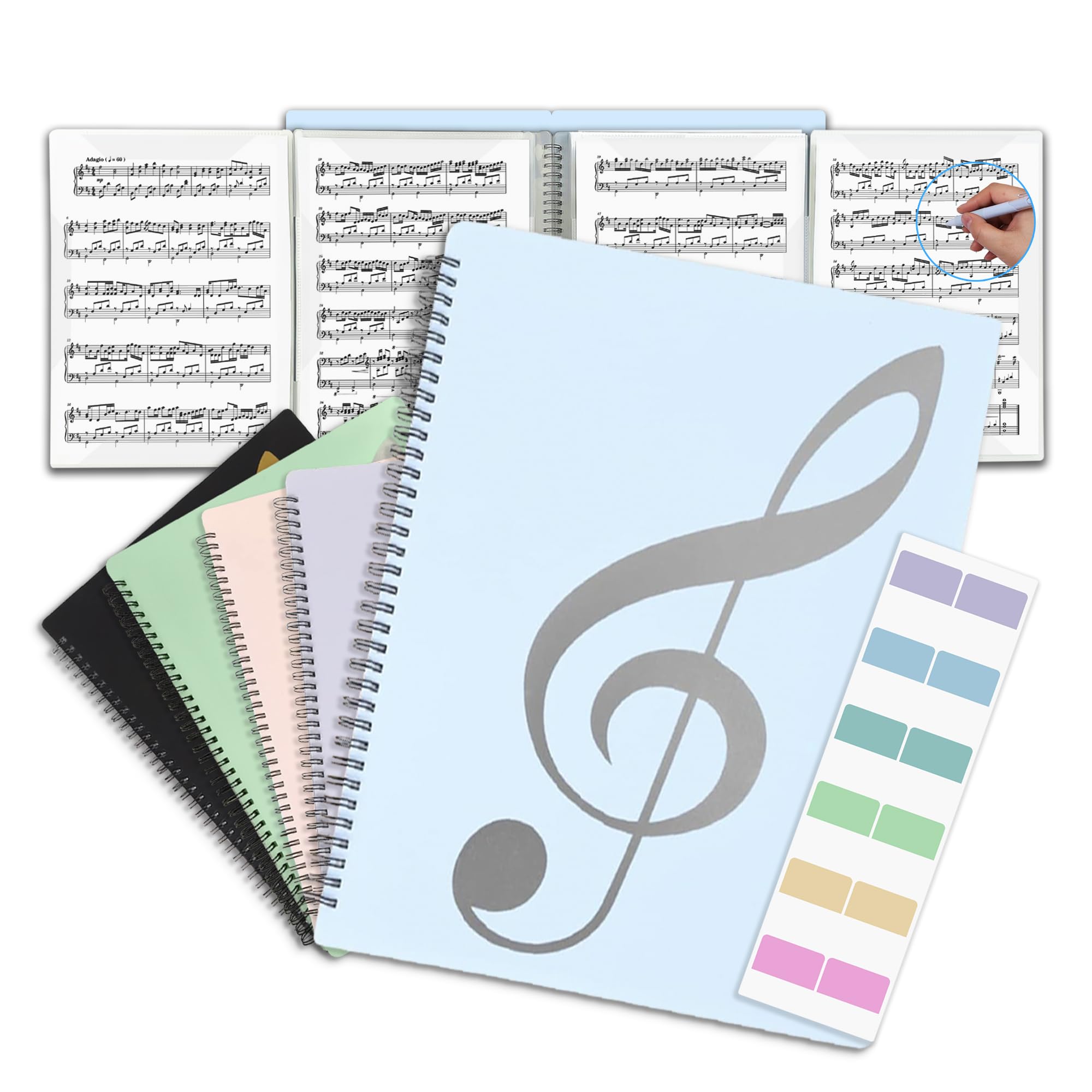 Sheet Music A4 10 5 includes index large simple for wind club bonus item included File, 4-sided, size, sheets/40 sides, colors, stickers, writable, синий
Sheet Music A4 10 5 includes index large simple for wind club bonus item included File, 4-sided, size, sheets/40 sides, colors, stickers, writable, синий