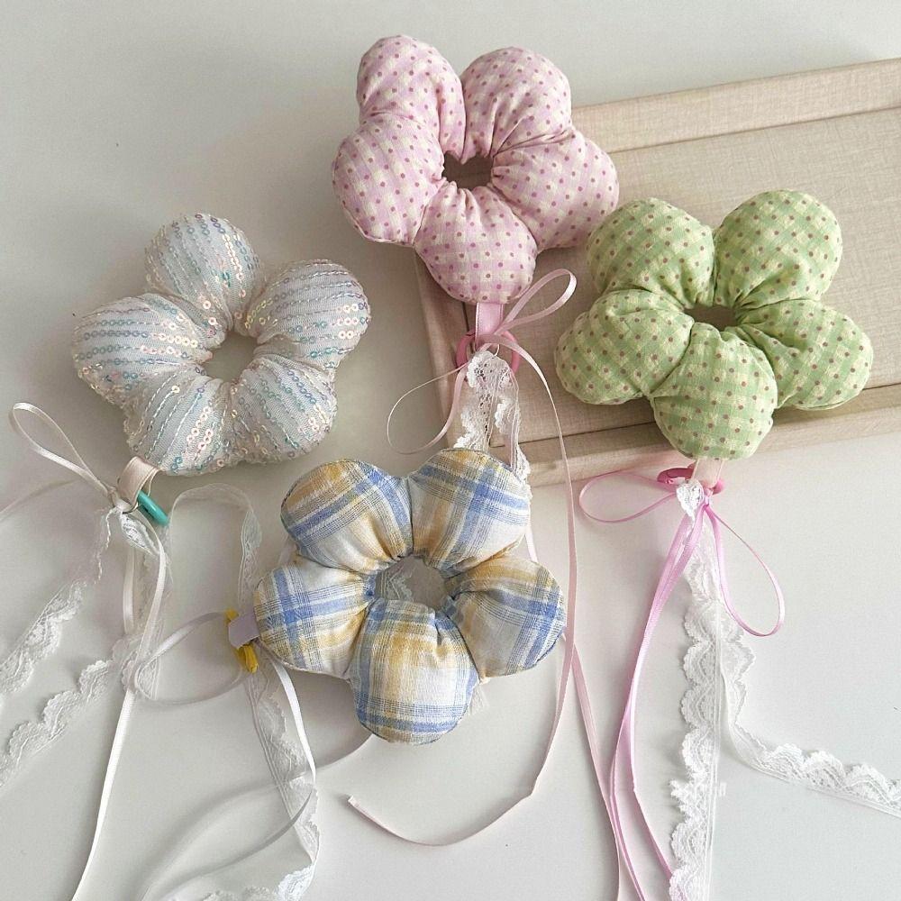 Sweet Stuffed Flower Keychain Polka Dot Hair Rope Key Ring Cute Bag Decoration Handbag Ornaments жовтий
Sweet Stuffed Flower Keychain Polka Dot Hair Rope Key Ring Cute Bag Decoration Handbag Ornaments жовтий