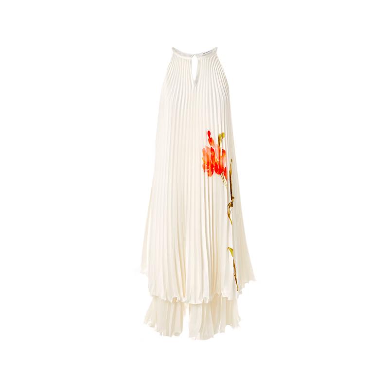 Langzi 25 Wang Churan Style Printed Pleated Sleeveless Dress M
Langzi 25 Wang Churan Style Printed Pleated Sleeveless Dress M