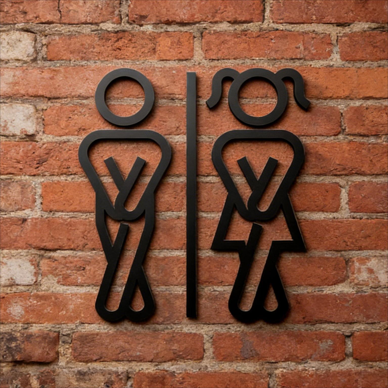 Iron Wall Art Metal Handicraft Decorative Bathroom Sign 3D Acrylic Self Adhesive Door Decor for Hotel Bar Restaurant 16cm білий
Iron Wall Art Metal Handicraft Decorative Bathroom Sign 3D Acrylic Self Adhesive Door Decor for Hotel Bar Restaurant 16cm білий