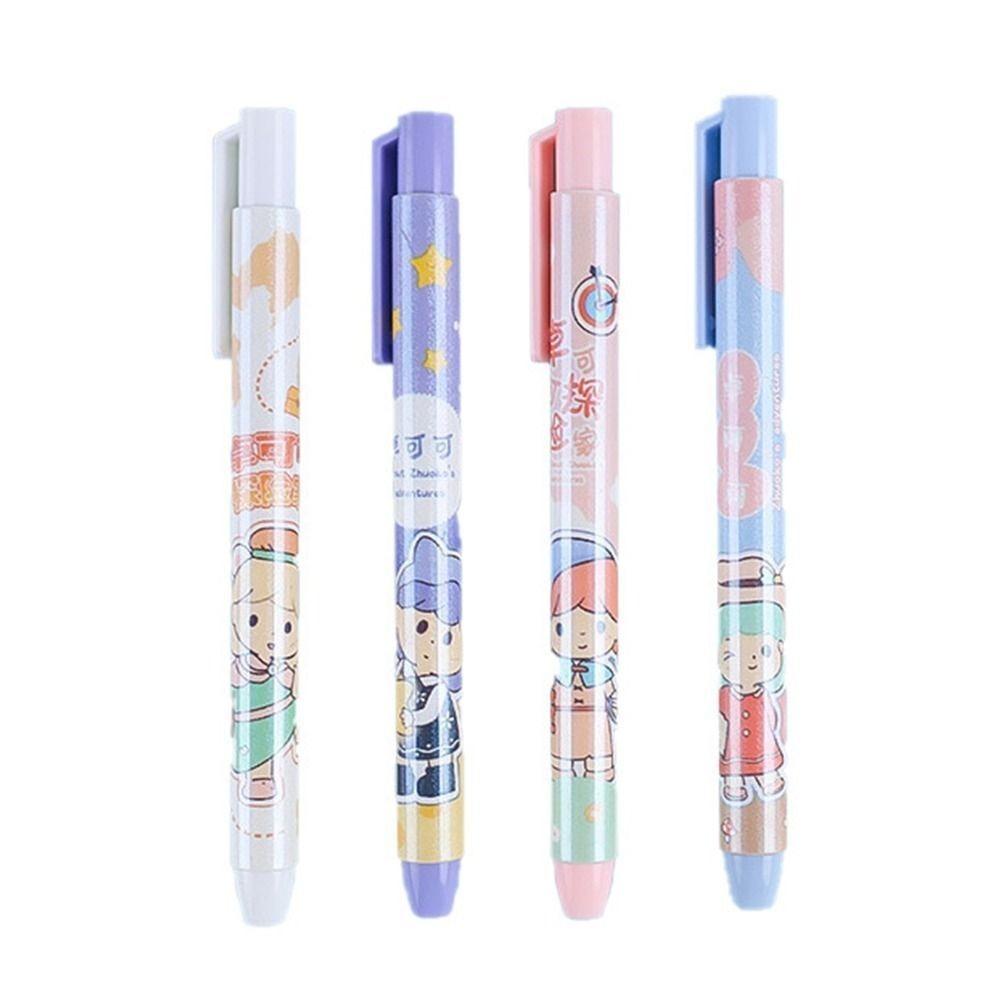 Pen Type Pencil Wiping Eraser High Elasticity Retractable Eraser Press Eraser for School Student
Pen Type Pencil Wiping Eraser High Elasticity Retractable Eraser Press Eraser for School Student