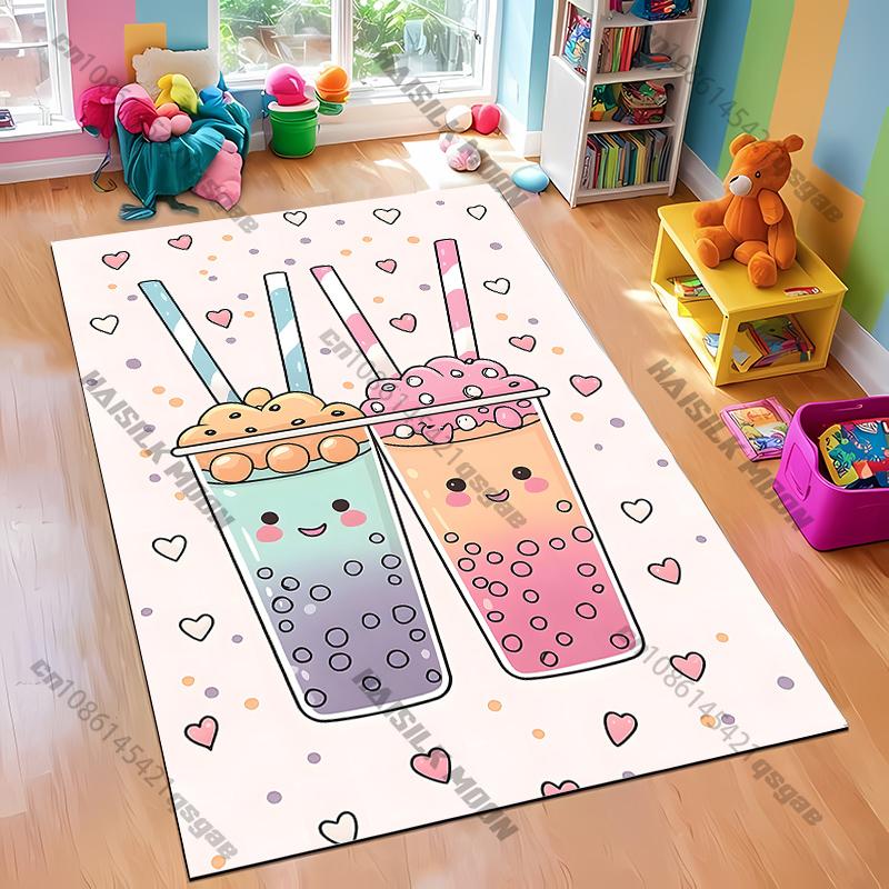 3D Milk Tea Print Carpet Soft Non-slip Rug for Living Room Bedroom Kids Play Area Large Decorative Mat Festive Gift 40x60cm (16x24in)
3D Milk Tea Print Carpet Soft Non-slip Rug for Living Room Bedroom Kids Play Area Large Decorative Mat Festive Gift 40x60cm (16x24in)