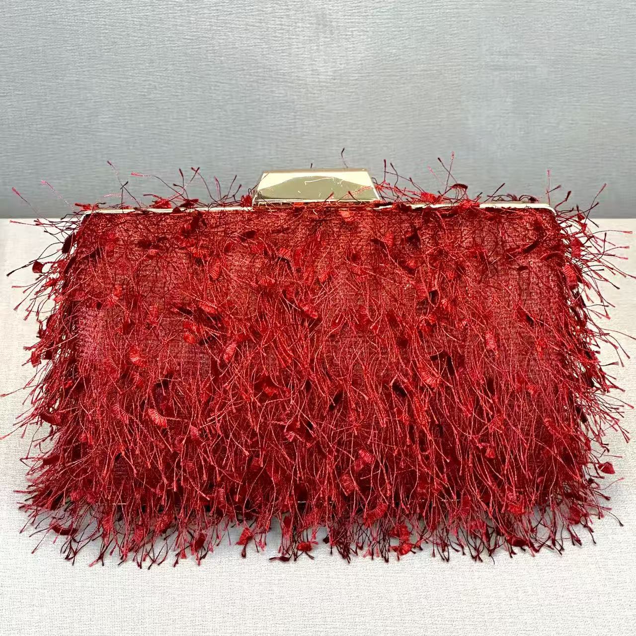 New Tassel Women s Bag Fashion Celebrity Banquet Party One Shoulder Crossbody Dinner Bag
New Tassel Women s Bag Fashion Celebrity Banquet Party One Shoulder Crossbody Dinner Bag