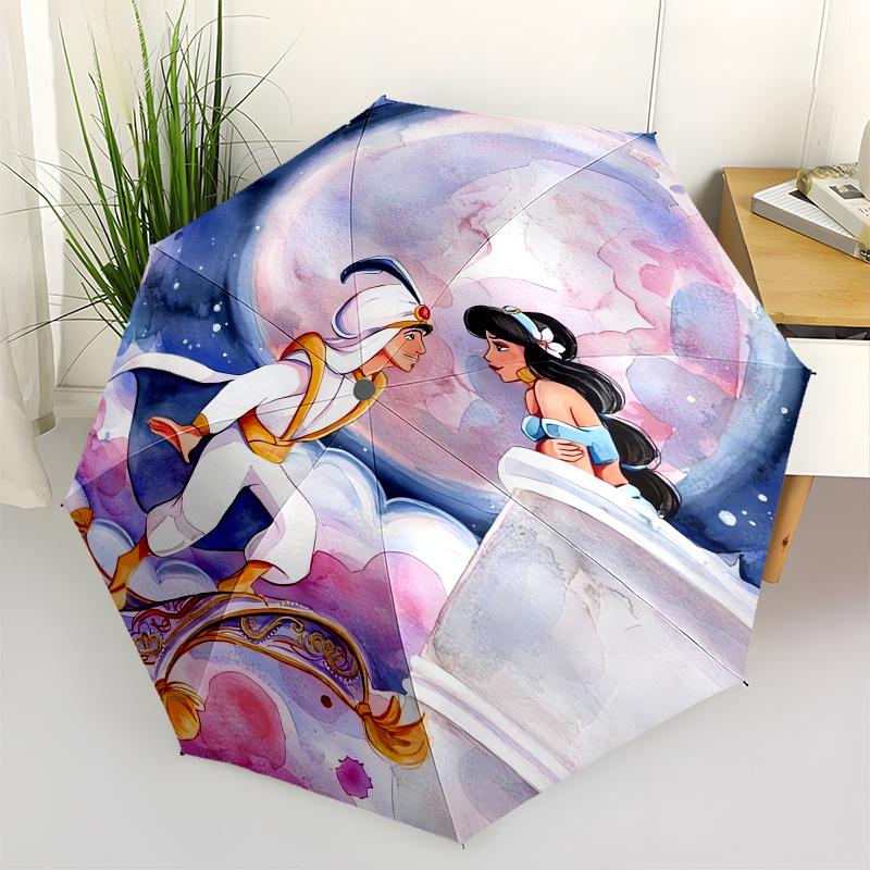 Aladdin,Jasmine Automatic Opening and Closing Umbrella - 8-rib Reinforced Folding Design, Lightweight and Portable, Suitable for Daily Busin
Aladdin,Jasmine Automatic Opening and Closing Umbrella - 8-rib Reinforced Folding Design, Lightweight and Portable, Suitable for Daily Busin