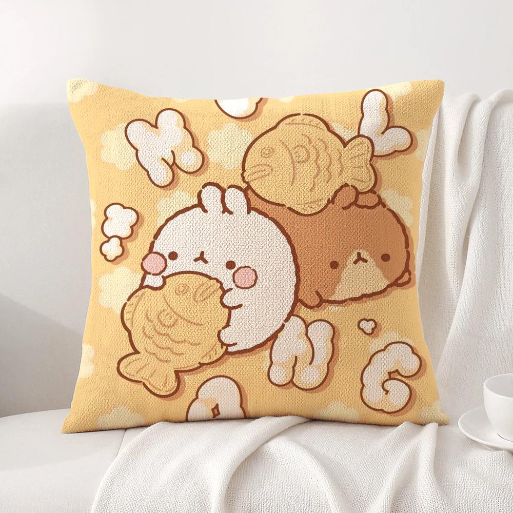 Cute MMolang Cushion Cover Natural Linen Organic Fabric DoubleSided Printing Sofa Home Decor Breathable Bed Pillow 30x30cm
Cute MMolang Cushion Cover Natural Linen Organic Fabric DoubleSided Printing Sofa Home Decor Breathable Bed Pillow 30x30cm